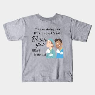 Thank you Healthcare workers Kids T-Shirt